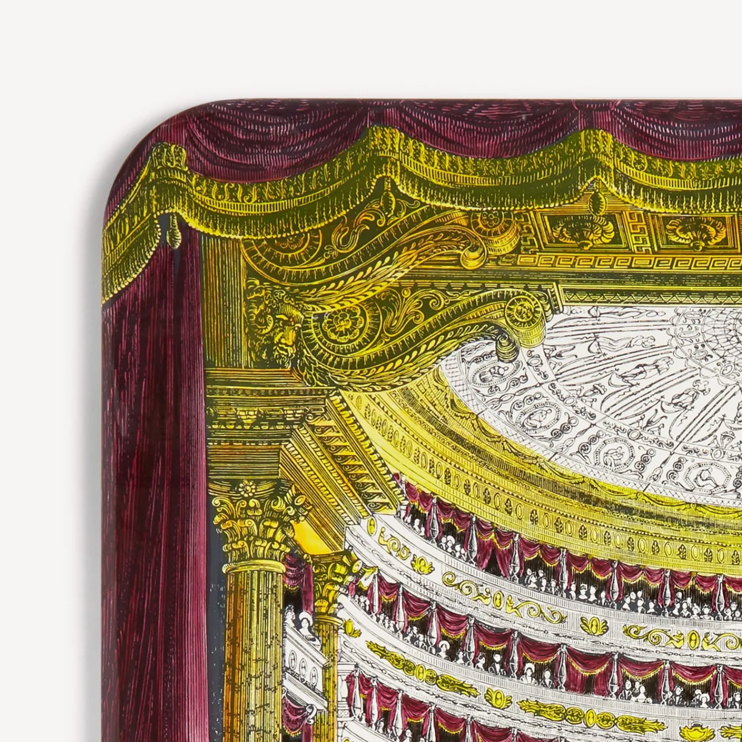 Cheap Vassoio Teatro Scala Interno Vassoi E Pliants Decorativi